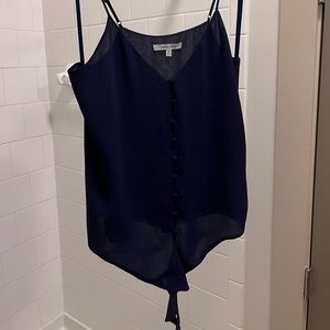 Naked Zebra Medium Navy Tank